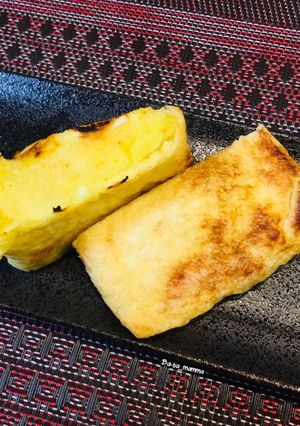 油揚げの明太ポテト詰め焼き-レシピのメイン写真