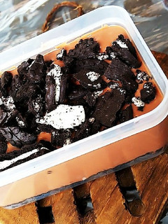 水切りヨーグルトでチョコレアチーズケーキ-レシピのメイン写真