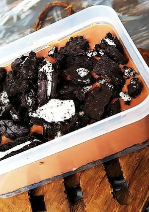 水切りヨーグルトでチョコレアチーズケーキ-レシピのメイン写真