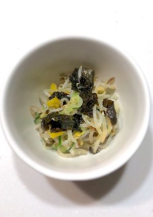 調味料3つ！簡単もやしの塩麹ナムル-レシピのメイン写真