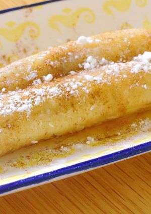 ねっとり♥とろ〜り♥南国の味、焼きバナナ-レシピのメイン写真