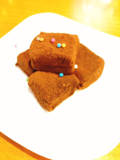 カシス生チョコ-レシピのメイン写真