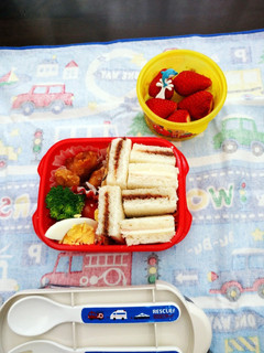 幼稚園弁当(年少)24-レシピのメイン写真