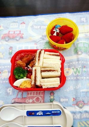 幼稚園弁当(年少)24-レシピのメイン写真