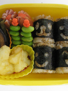 キャラ弁☆そぼろのり巻き☆-レシピのメイン写真