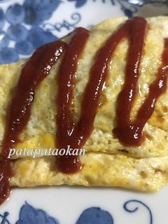 簡単♪豆腐とモヤシのオムレツ-レシピのメイン写真
