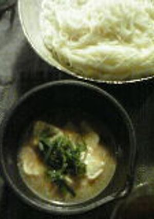 そのまんま!豆腐胡麻ダレ素麺つゆ-レシピのメイン写真