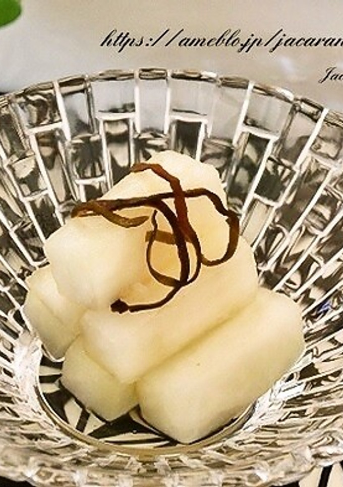 大根のお漬物-レシピのメイン写真