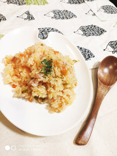 トマト風味炊き込みピラフ-レシピのメイン写真