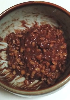納豆にちょい足し(ココア編)-レシピのメイン写真