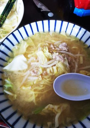 中みそ風の簡単味噌ラーメン-レシピのメイン写真
