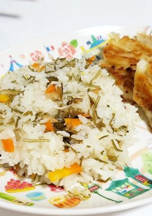 しらすと昆布の炊き込みご飯-レシピのメイン写真