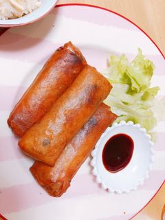 春雨たっぷり春巻き-レシピのメイン写真