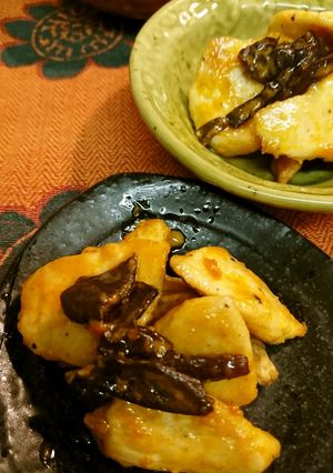 キクラゲと鶏むね肉のケチャップマヨ炒め-レシピのメイン写真