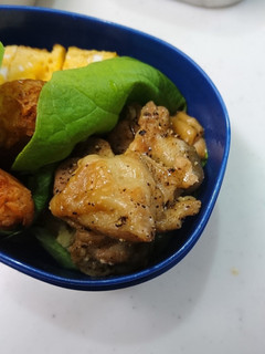 レンジで簡単お弁当★とりモモ肉の焼き肉味-レシピのメイン写真