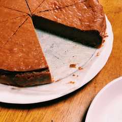 รูปของ 濃厚！チョコレートチーズケーキ