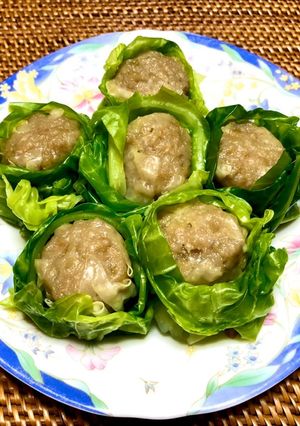 冷凍焼売の春キャベツ巻き仕上げ-レシピのメイン写真
