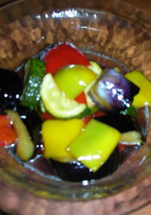 夏野菜の甘酢醤油-レシピのメイン写真