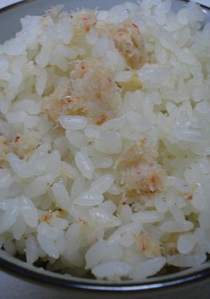炊飯器でお手軽♪かに釜飯-レシピのメイン写真