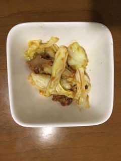 にんにく香る!豚キャベツ味噌炒め-レシピのメイン写真