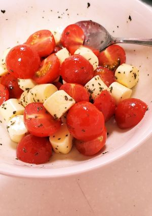 超簡単！カプレーゼ風-レシピのメイン写真