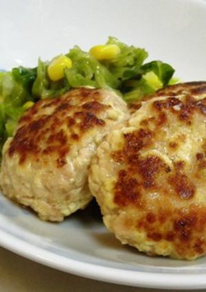 豆腐入りつくねの甘辛焼き-レシピのメイン写真