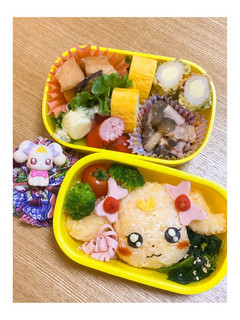 ヒーリングっどプリキュア ラテ キャラ弁-レシピのメイン写真