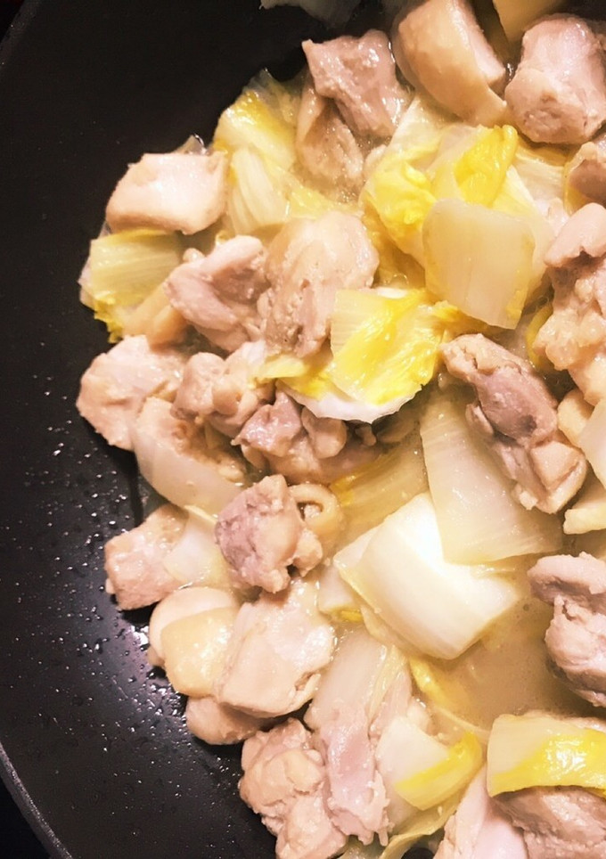 鶏肉と白菜の炒め-レシピのメイン写真