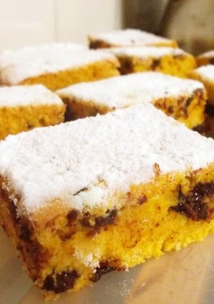 砂糖無し♡蜂蜜かぼちゃチョコチップケーキ-レシピのメイン写真
