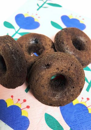 グルテンフリー★チョコ焼きドーナツ-レシピのメイン写真