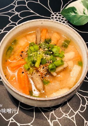 冬レシピ☆根菜の味噌汁-レシピのメイン写真