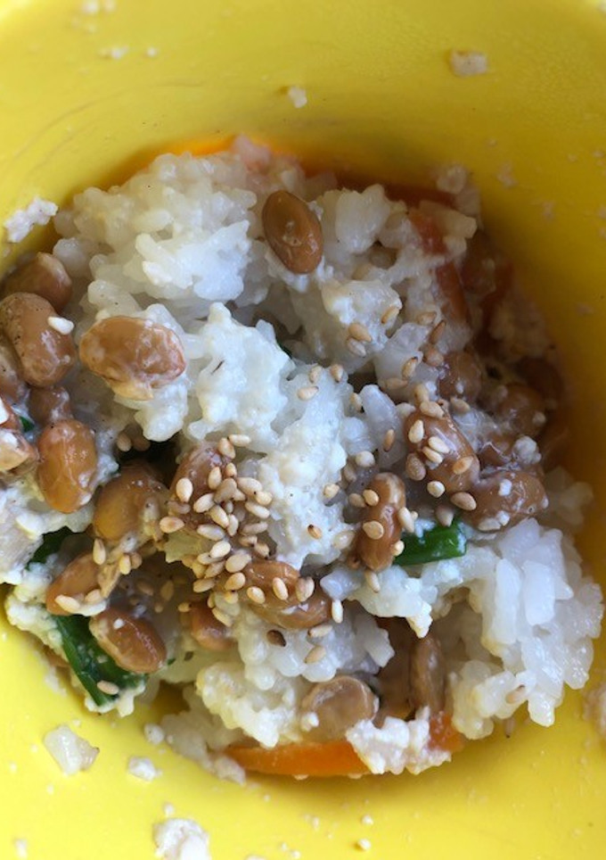 納豆と白あえのご飯-レシピのメイン写真