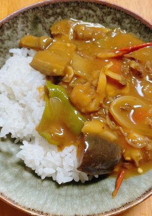舞茸と夏野菜のカレー-レシピのメイン写真