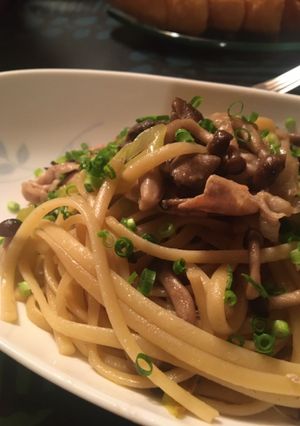 木の子と豚の和風パスタ-レシピのメイン写真