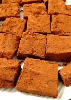 牛乳とチョコで簡単生チョコ!-レシピのメイン写真