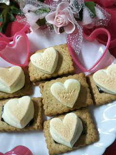簡単Valentine【スモア】-レシピのメイン写真