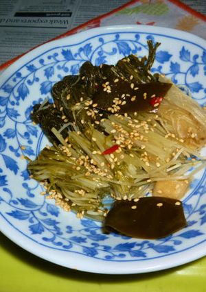 水菜の本格漬けのタパスV2-レシピのメイン写真