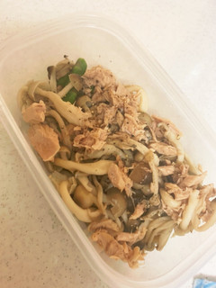 しめじとアスパラガスのツナ電子レンジ蒸し-レシピのメイン写真