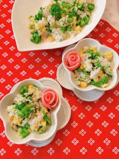菜の花ごはん-レシピのメイン写真