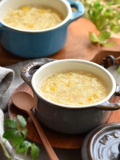コーンと卵の中華スープ☆玉米湯-レシピのメイン写真