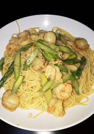 帆立と海老のカレークリームパスタ-レシピのメイン写真