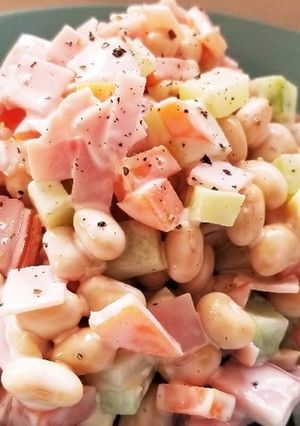 元気もりもり！お豆のサラダ-レシピのメイン写真