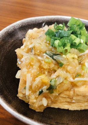 簡単★うまみたっぷり厚揚げの野菜あんかけ-レシピのメイン写真