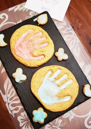 簡単☆手形アイシングクッキー☆-レシピのメイン写真