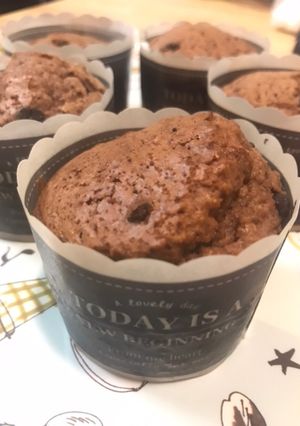 軽〜くロカボ意識なチョコマフィン-レシピのメイン写真