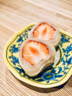 余った切り餅で作る苺大福*vegan-レシピのメイン写真