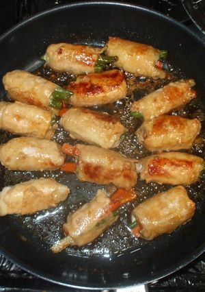 豚肉の肉巻き♪簡単いんげん牛蒡人参-レシピのメイン写真