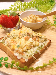 ポテトサラダ トースト-レシピのメイン写真