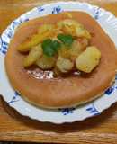 ☆家庭で作る！簡単りんごのホットケーキ☆