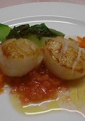 バン・デ・ルージュのホタテ&トマト-レシピのメイン写真